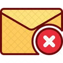 Mail Loschen Mail Abbrechen Brief Symbol