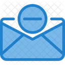 Delete Paper Delete Mail Remove Email Icon