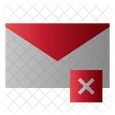 Mail Cross Message Icon