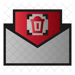 Delete Mail  Icon