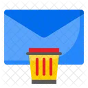 Delete Mail Delete Email Remove Mail Icon