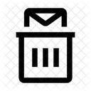 Delete Mail Message Communication Icon