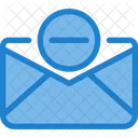 Delete Paper Delete Mail Remove Email Icon