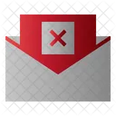 Mail Cross Message Icon