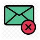 Delete Message Email Icon