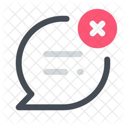 Delete Message  Icon