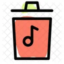 Delete Music  Icon