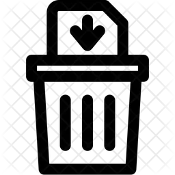 Delete Permanently File  Icon