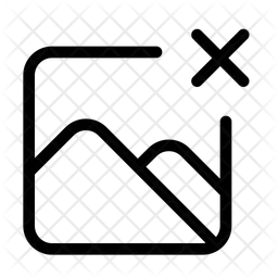 Delete Photo  Icon