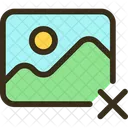 Delete photo  Icon