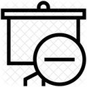 Delete Presentation Remove Presentation Presentation Icon