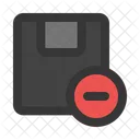 Delete Product Package Box Icon