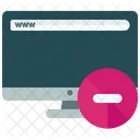 Delete Screen Monitor Icon