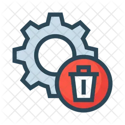 Delete Setting  Icon