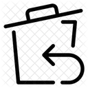 Delete Trash Undo Icon