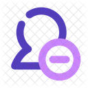 Delete user  Icon