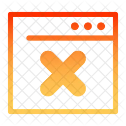 Delete Website  Icon