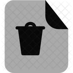 Deleted Document  Icon