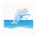 Delfin Pez Animal Icon