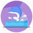 Delfin Mamifero Animal Icon