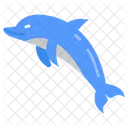 Delfin Pez Pez Gigante Icono