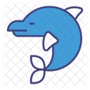 Delfinario Delfin Aro Para Saltar Icono