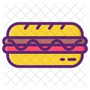 Deli Style Sandwich Icon