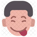 Chico Emoji Sonriente Icono