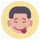 Chico Emoji Sonriente Icono