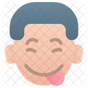 Chico Emoji Sonriente Icono