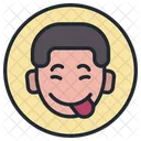 Chico Emoji Sonriente Icono