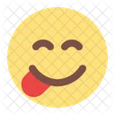 Delicioso Emoji Emoticones Icono