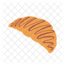 Croissant Glazed Pastry Icon