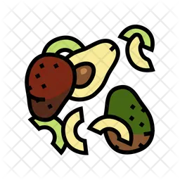 Delicious Green Avocado  Icon