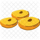Kue Lumpur Indonesian Cake Icon