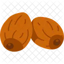 Nutmeg Fruit Food Icon