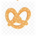 Fast Food Pretzel Icon