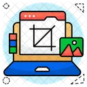 Delimitar imagen  Icono