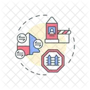 Delimitation Demarcation Defining Icon