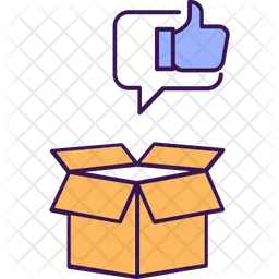 Deliver thumbs up  Icon