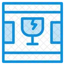 Deliver With Care Glass Delivery Glass Object Delivery Icon