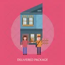 Delivered Package Delivery Icon
