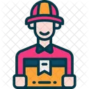 Delivery Man Business Icon