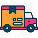 Delivery Truck Package Icon