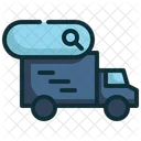 Delivery Truck Track Icon