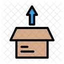 Package Box Unboxing Icon