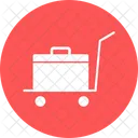 Delivery Export Hand Trolley Icon