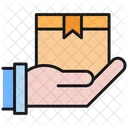 Delivery Hand Box Icon