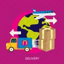 Delivery Business Marketing Icon