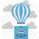 Delivery Delivery Balloon Air Logistic Icon